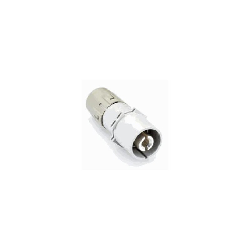Insert HC, Raccordement à vis axiale, femelle, 1 pin, 650A, Polyamide, 6B|24B 